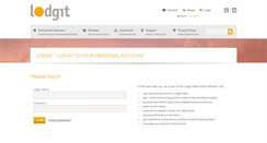 Desktop Screenshot of lodgit.com